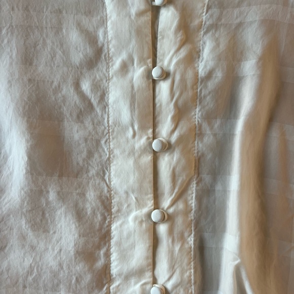 Rails - Tie Front White Button up blouse - Picture 5 of 9